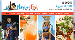 Desktop Screenshot of cvharborfest.com